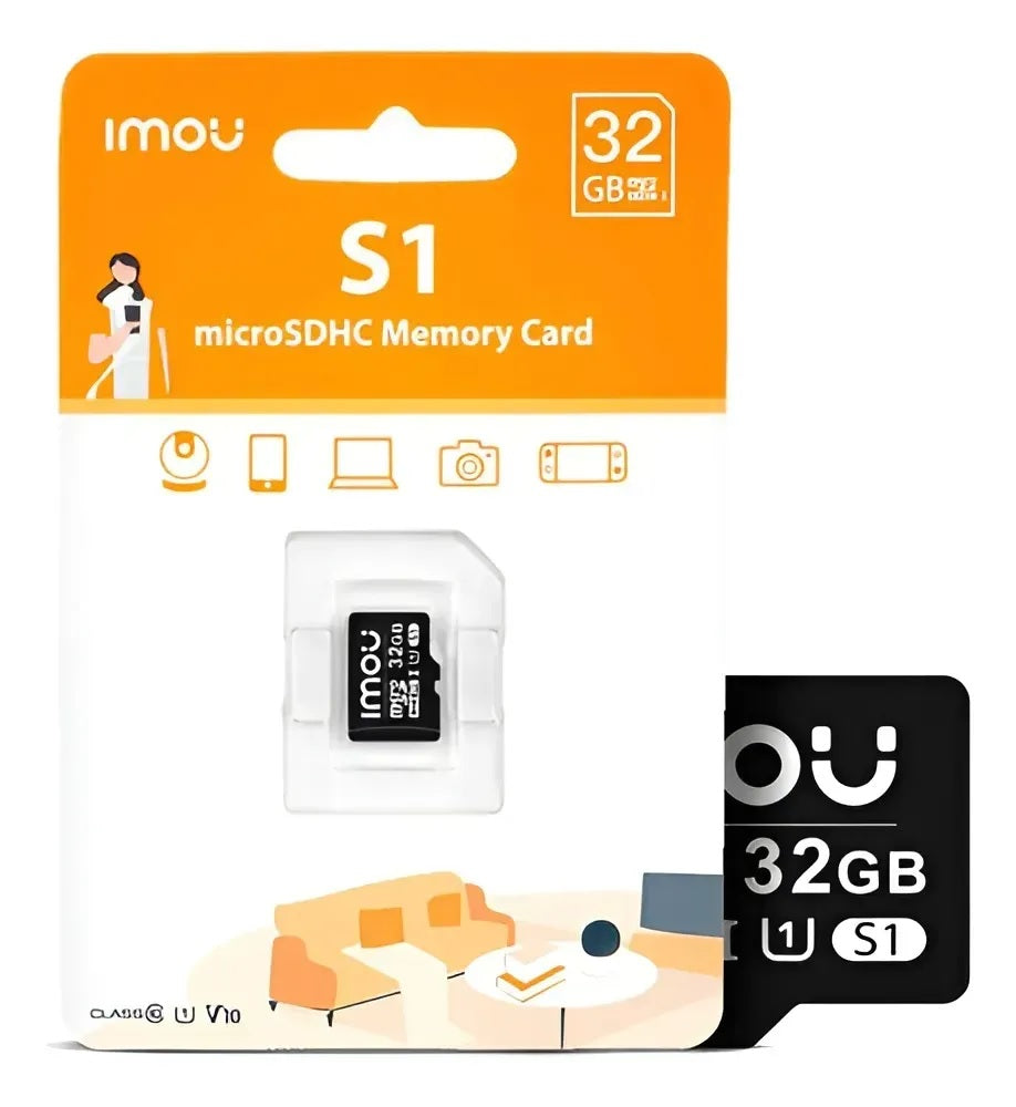 MicroSD 32GB - Grabación para tu cámara IMOU